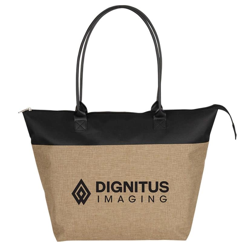 Custom Abigail Two-Tone Tote Bag - 1