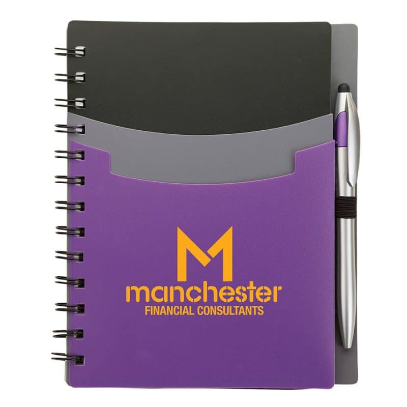 Custom Academy Junior Notebook & Stylus Pen - 4