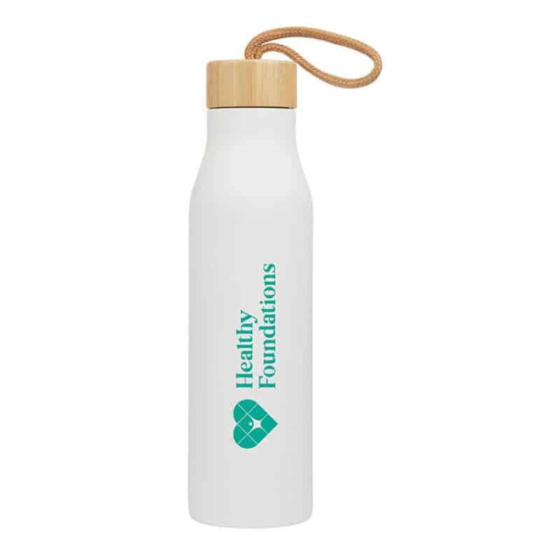 Custom Amherst 25 oz. Recycled Stainless Steel SW Water Bottle - 4