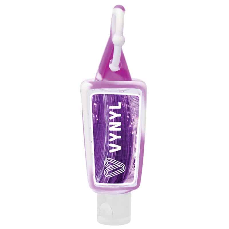 Custom Amore 1 oz. Hand Sanitizer with Holder - 6