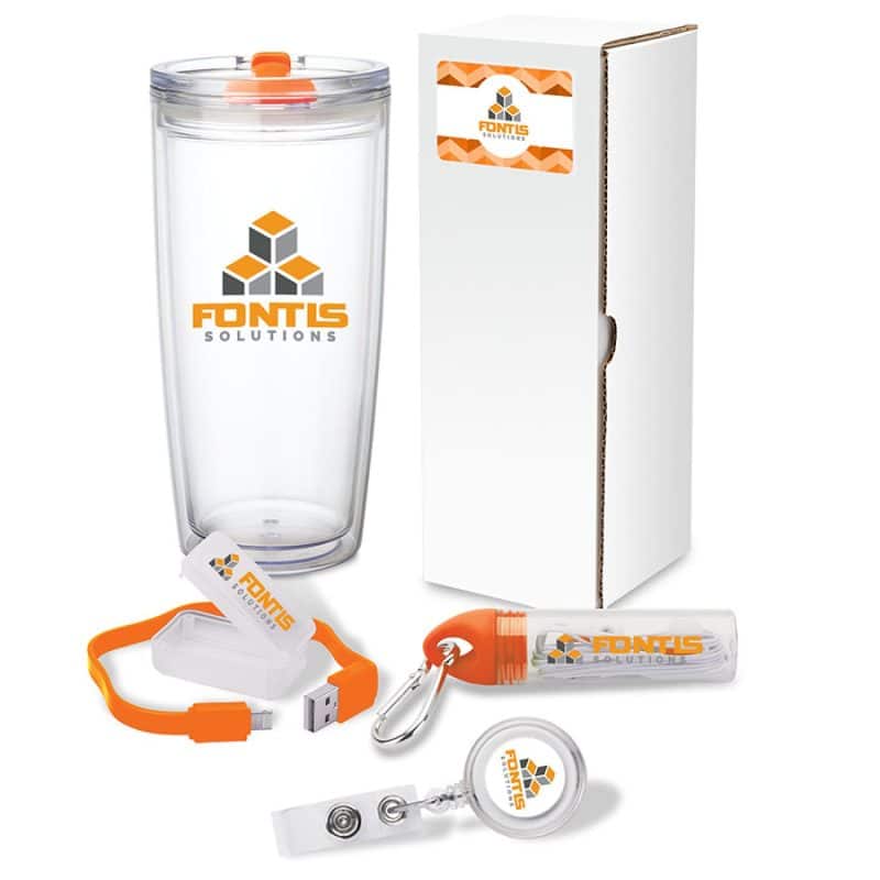 Custom Applaud 4-Piece Welcome Gift Set - 5