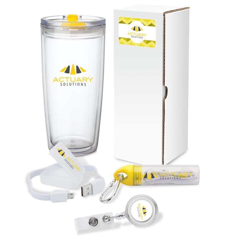Custom Applaud 4-Piece Welcome Gift Set - 6