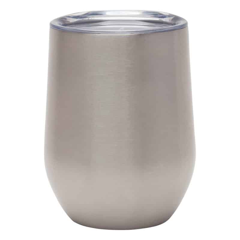 Custom Aria 12 oz. Double Wall Vacuum Wine Cup - 4