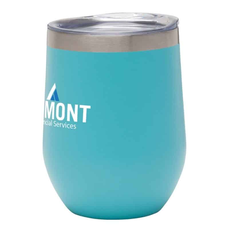 Custom Aria 12 oz. Double Wall Vacuum Wine Cup - 6