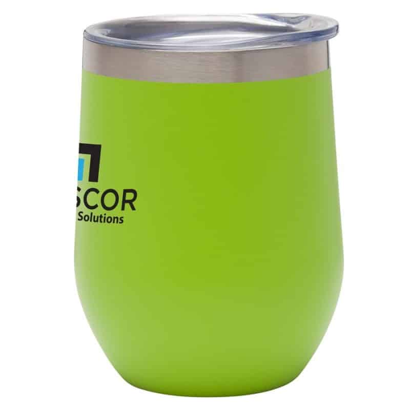 Custom Aria 12 oz. Double Wall Vacuum Wine Cup - 7