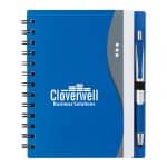 Custom Bellevue Junior Notebook w/Stylus Pen - 3