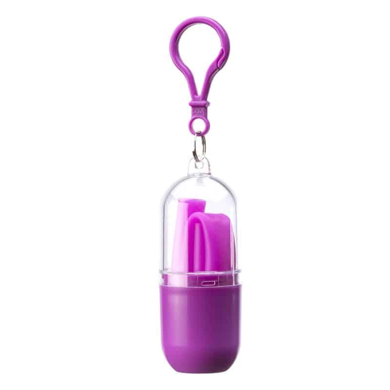 Custom Bellini Silicone Straw in Capsule Case - 5