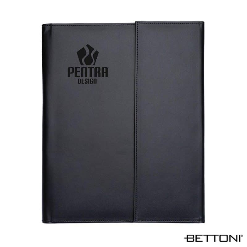 Custom Bettoni Atrani Bonded Leather Letter Size Padfolio - 1