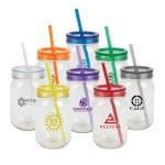 Custom Bootlegger II 27 oz. RPET Mason Jar Tumbler