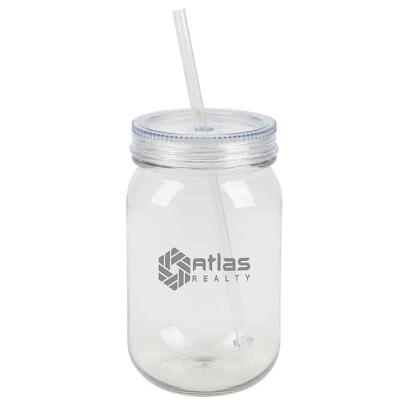 Custom Bootlegger II 27 oz. RPET Mason Jar Tumbler - 2