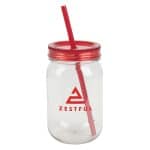 Custom Bootlegger II 27 oz. RPET Mason Jar Tumbler - 6