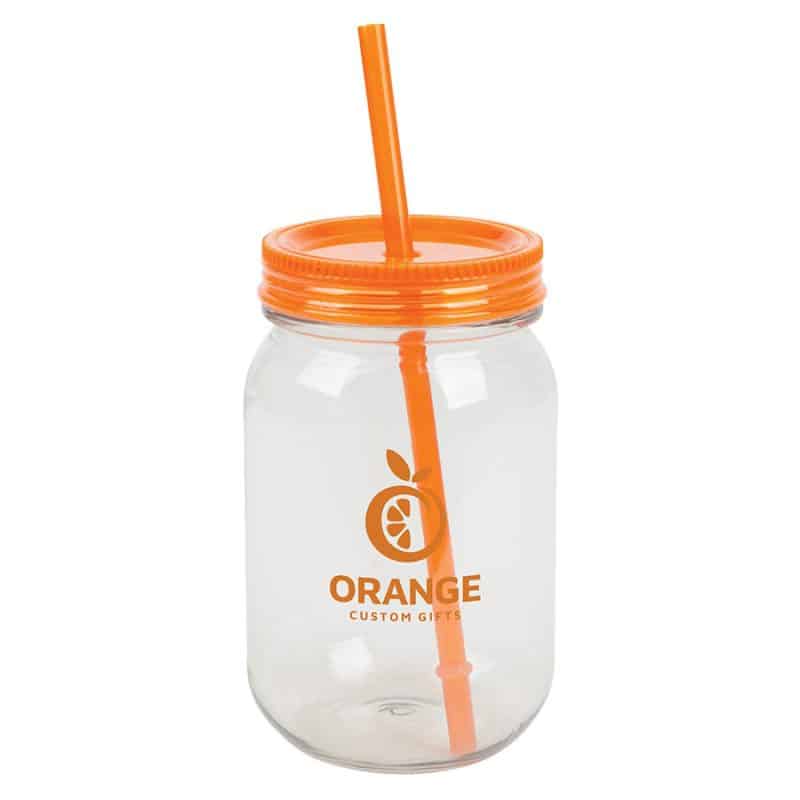 Custom Bootlegger II 27 oz. RPET Mason Jar Tumbler - 7