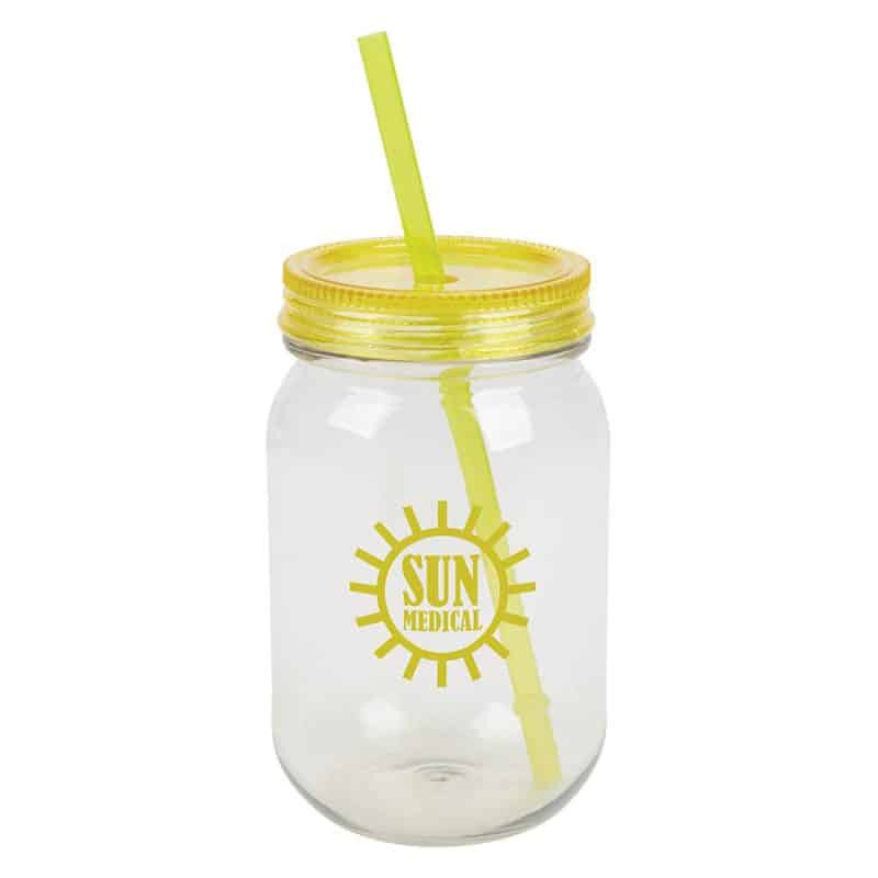 Custom Bootlegger II 27 oz. RPET Mason Jar Tumbler - 8
