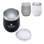 Custom Brisbane 12 oz. Stainless Steel Wine Tumbler