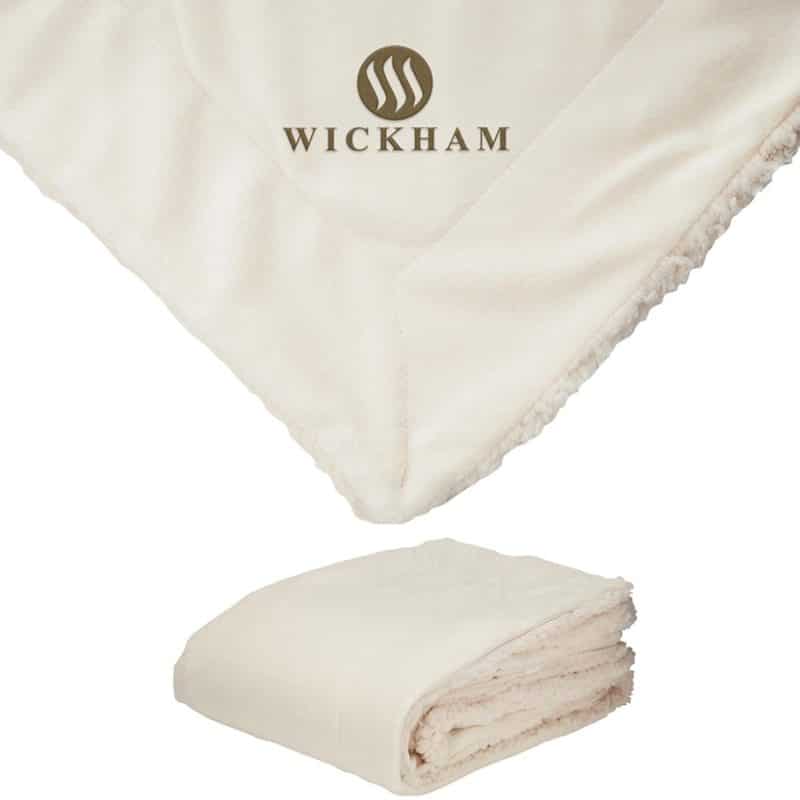 Custom Brookline Micro Mink Sherpa Blanket - 2