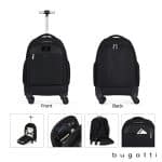 Custom Bugatti Lucas Backpack On Wheels