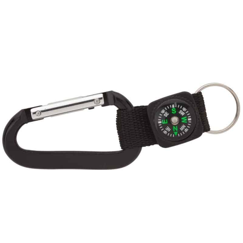 Custom Busbee Carabiner with Compass - 1