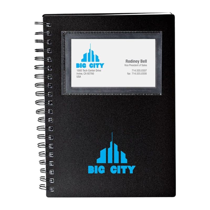 Custom Cambridge Card Holder Notebook - 1