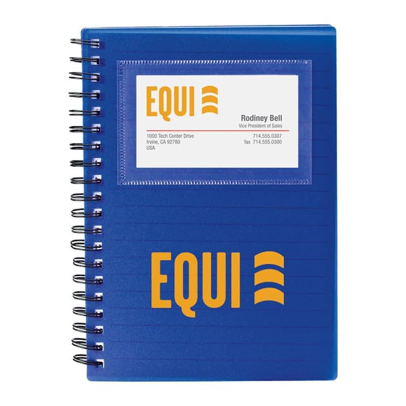 Custom Cambridge Card Holder Notebook - 2