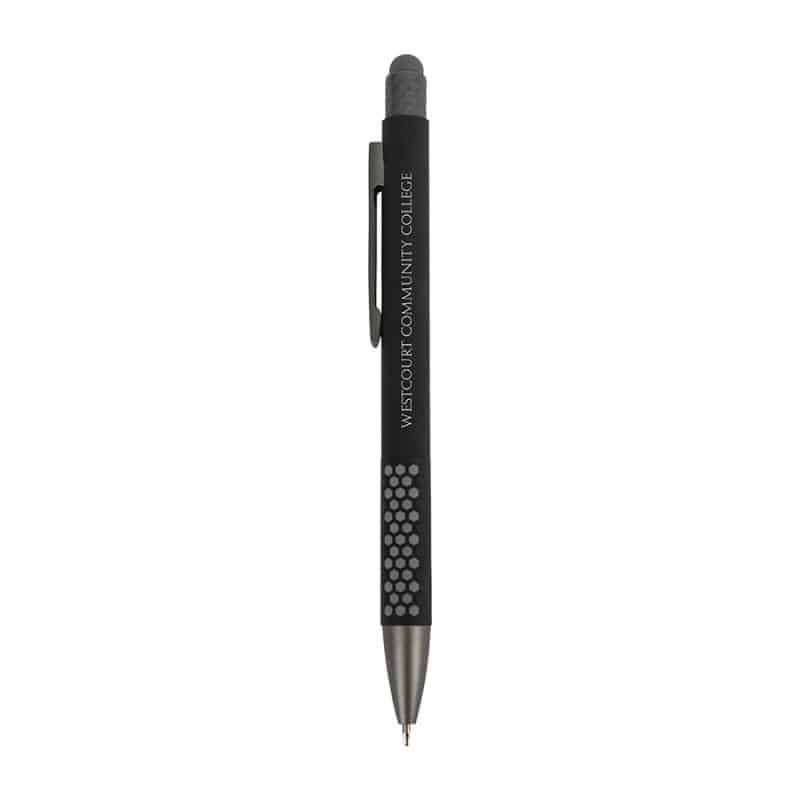 Custom Carnaby Plunge-Action Ballpoint / Stylus - 1