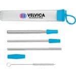 2-Straw Stainless Steel Set - 1