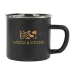 Custom Creekside 16 oz. Enamel Camping Mug - 1