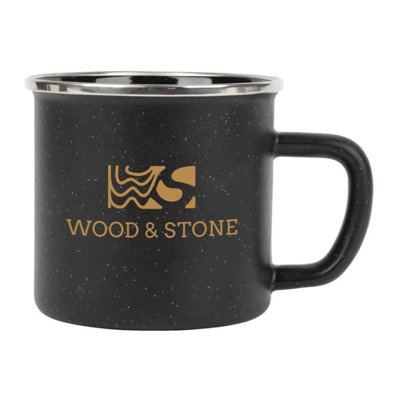 Custom Creekside 16 oz. Enamel Camping Mug - 1