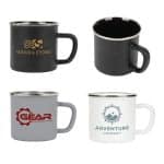 Custom Creekside 16 oz. Enamel Camping Mug