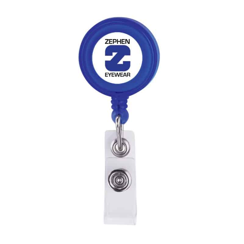 Custom Delfino Badge Holder with Crocodile Clip - 2