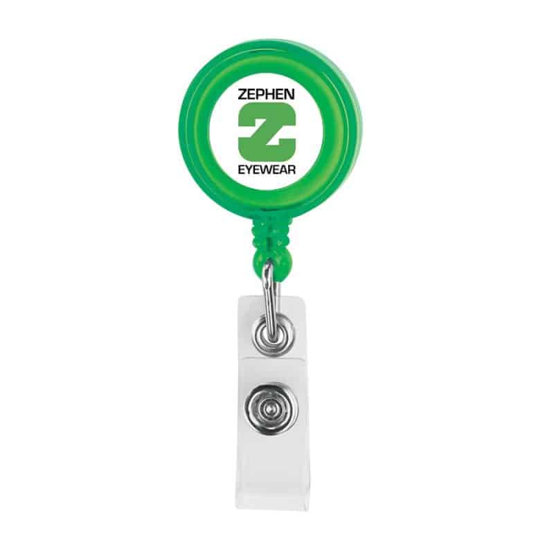 Custom Delfino Badge Holder with Crocodile Clip - 3