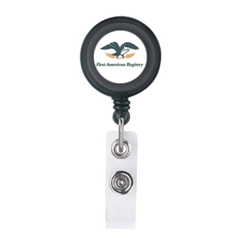 Custom Delfino Badge Holder with Crocodile Clip - 6