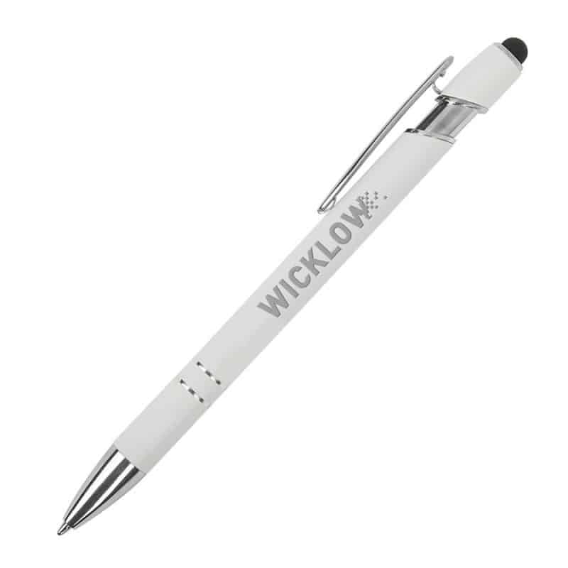Custom Denton Soft-Touch Pen w/ Stylus - 6