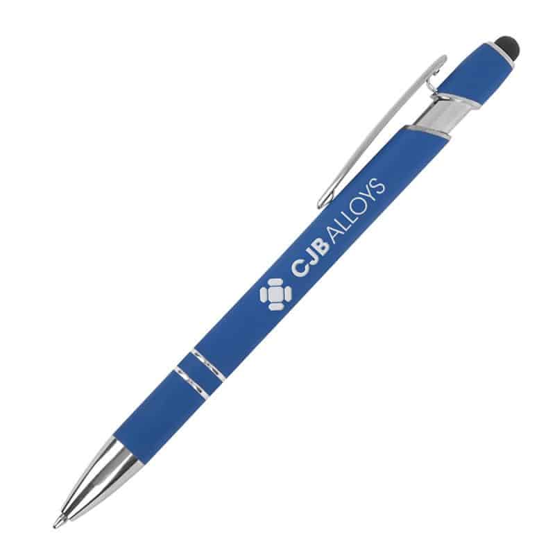 Custom Denton Soft-Touch Pen w/ Stylus - 7