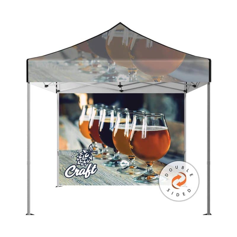Custom DisplaySplash 10' x 10' Double-Sided Tent Wall - 1