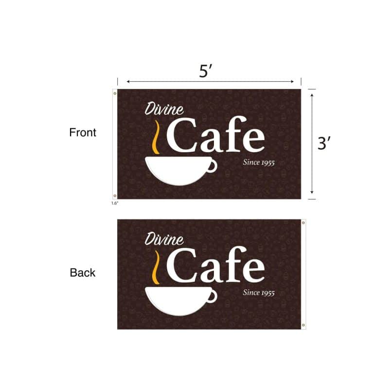 DisplaySplash 3'x5' Flag - Double Sided