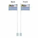 DisplaySplash Golf Flag - Double Sided