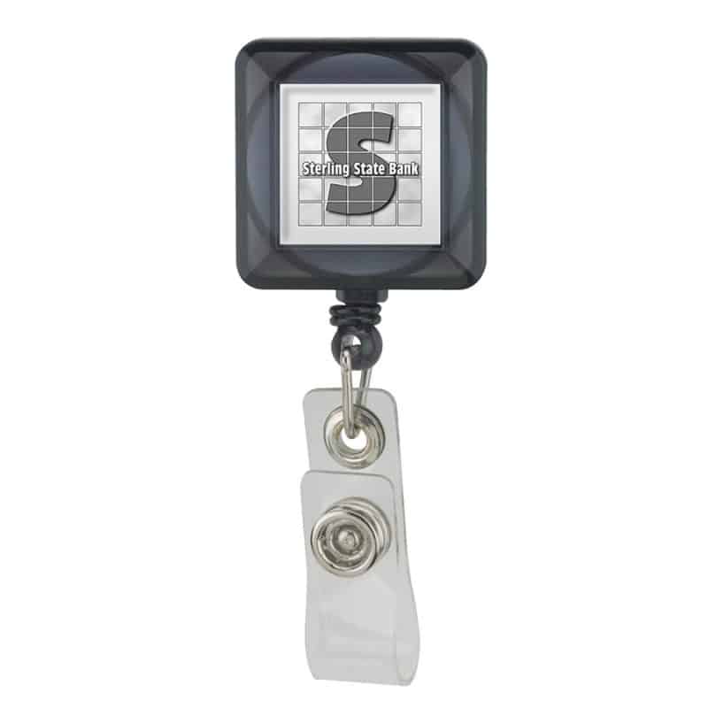 Custom Divo Badge Holder with Clip - 1