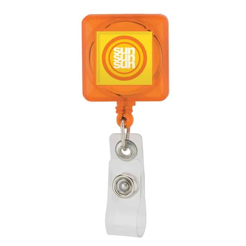Custom Divo Badge Holder with Clip - 5