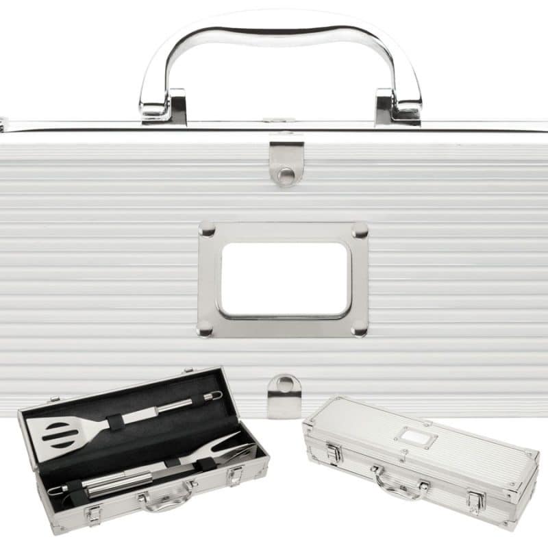 Custom Front Tryon 3-Piece Mini Executive BBQ Set - 1