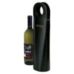 Custom Gioia I Leather Single Wine Carrier