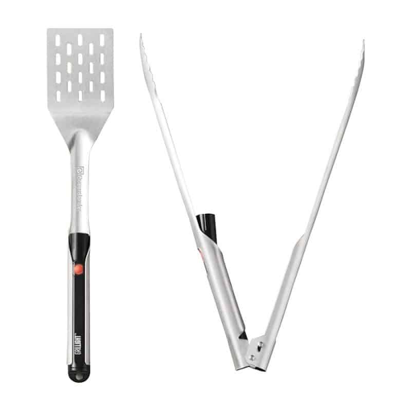 Custom Grillight Premium Stainless Steel LED Grill Set - 1