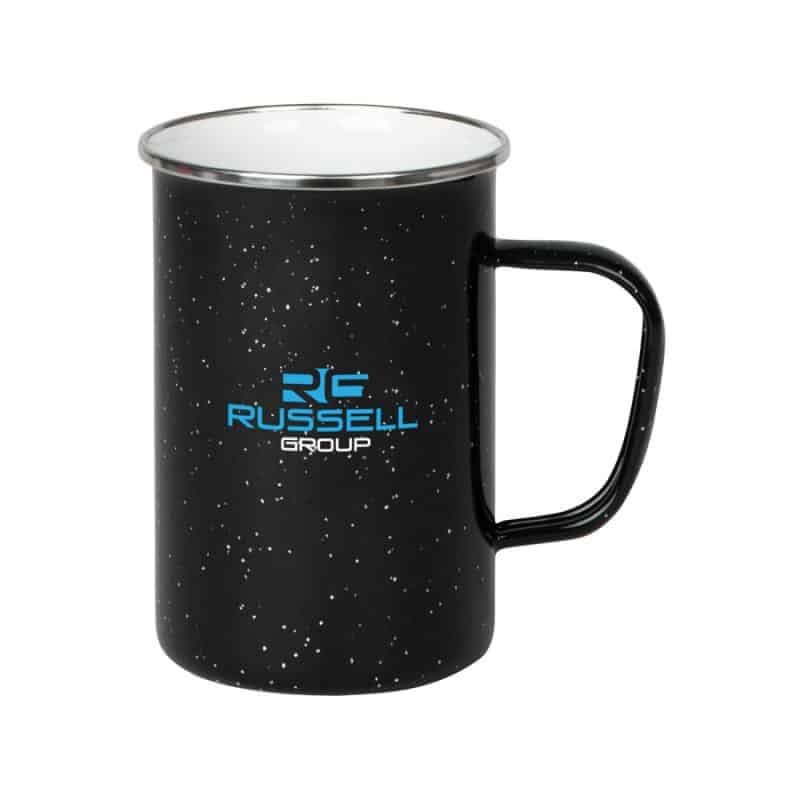 Custom Harper 22 oz. Enamel Camping Mug - 1