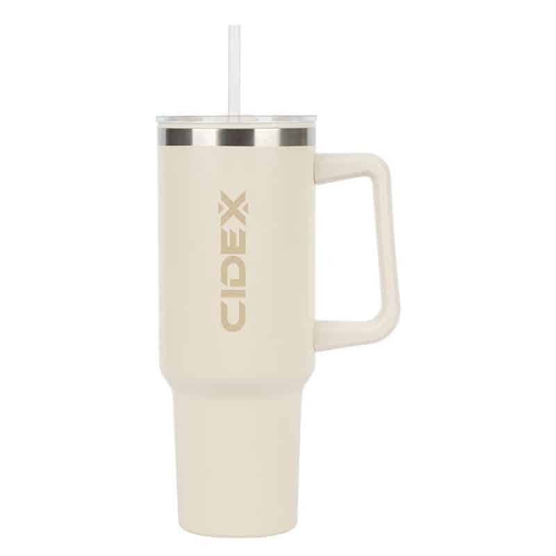 Custom Izzy 40 oz. Steel/PP Liner Travel Mug - 2