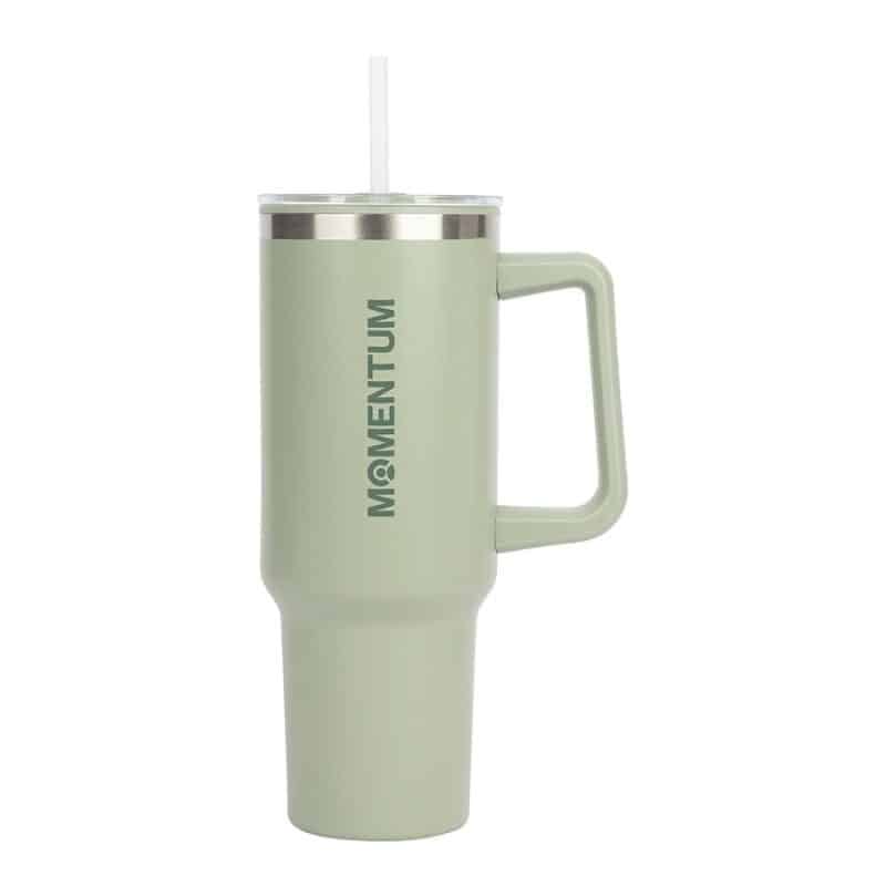 Custom Izzy 40 oz. Steel/PP Liner Travel Mug - 3