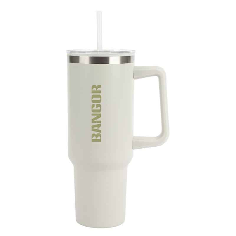 Custom Izzy 40 oz. Steel/PP Liner Travel Mug - 5