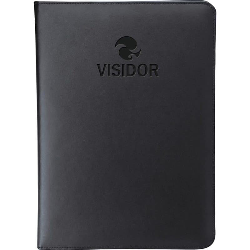 Custom Leder Leather Letter Size Padfolio - 1