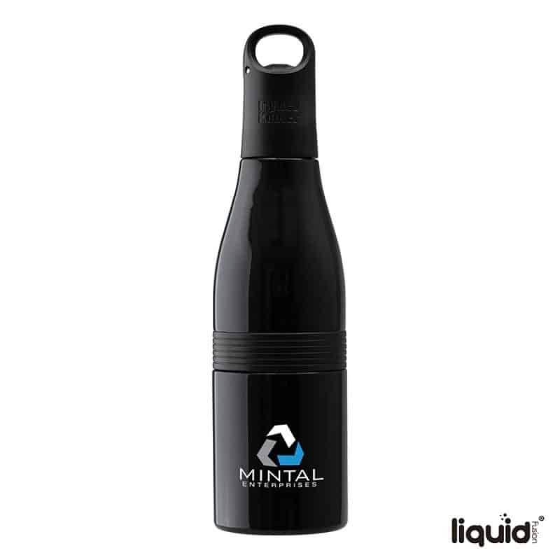 Custom Liquid Fusion Icy Bev Kooler 22 oz. 3-In-1 Double Wall Stainless Steel Bottle - 3
