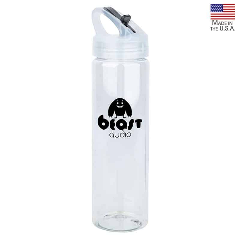 Custom NEWPORT II 25 oz. PET Bottle with Flip Spout - 1