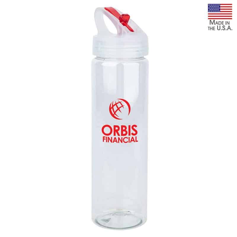 Custom NEWPORT II 25 oz. PET Bottle with Flip Spout - 6