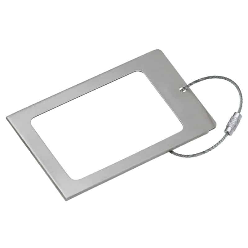 Custom Navigor Series Steel Luggage Tag - 1